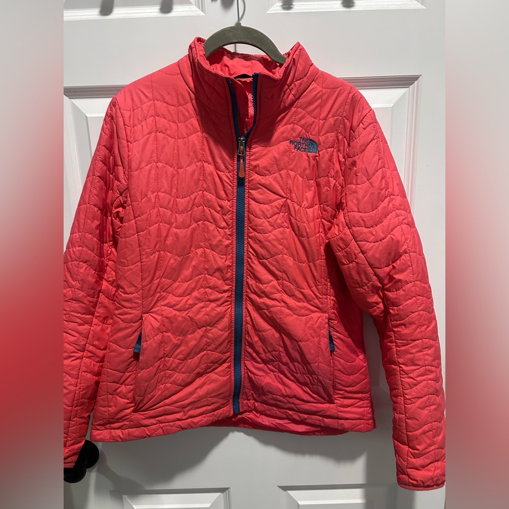 The North Face Woman’s Large Coral Quilted Jacket